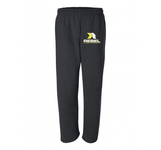 Rebel Strength & Performance DryBlend® Open-Bottom Sweatpants with Pockets